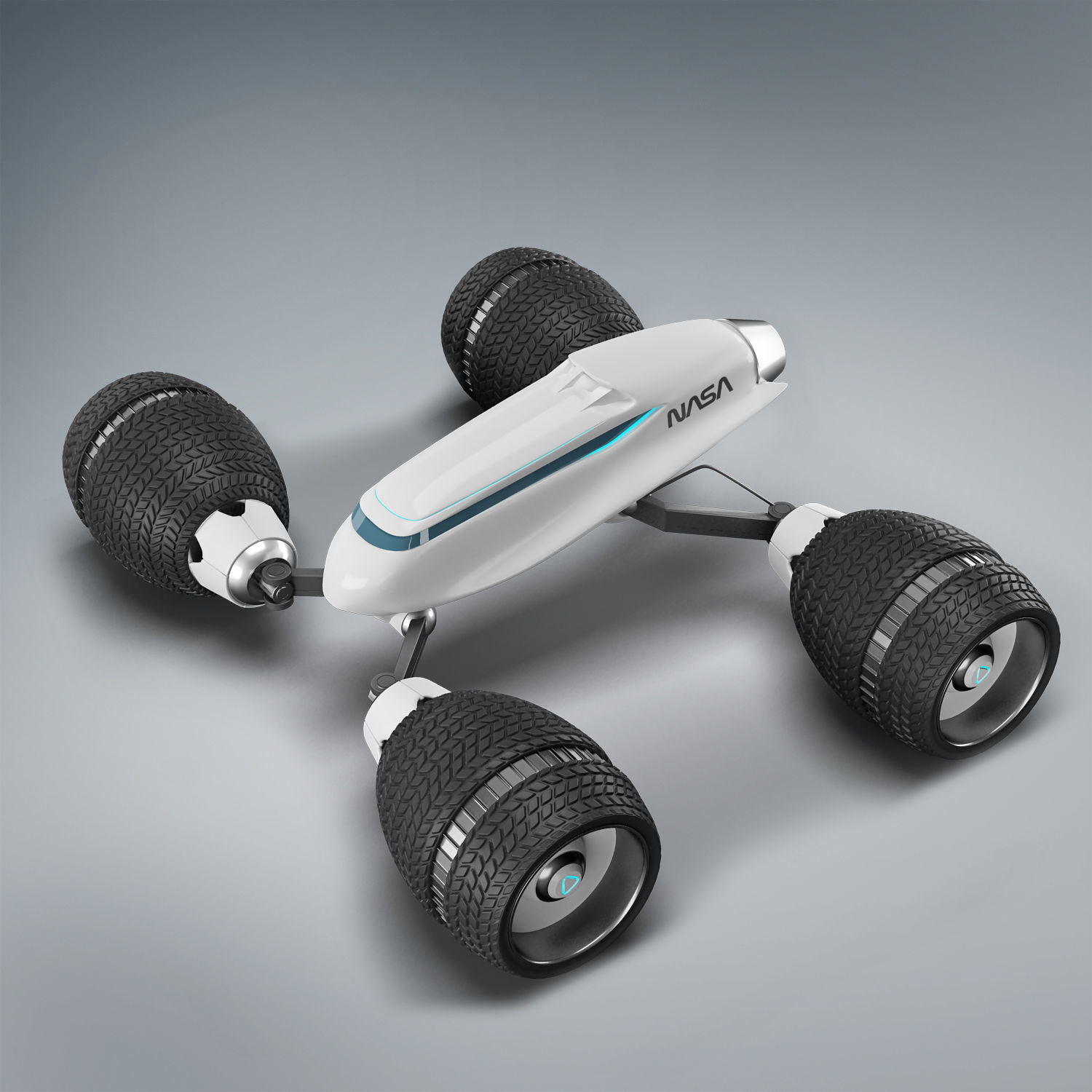 Lunar Sci-fi 3D model_2