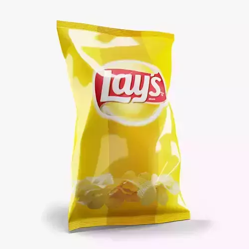 Food packaging 3D model