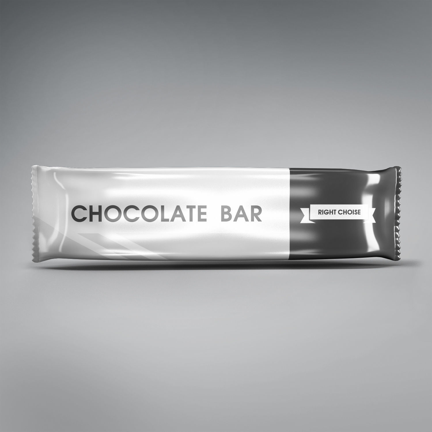 Chocolate bar 3D model_5