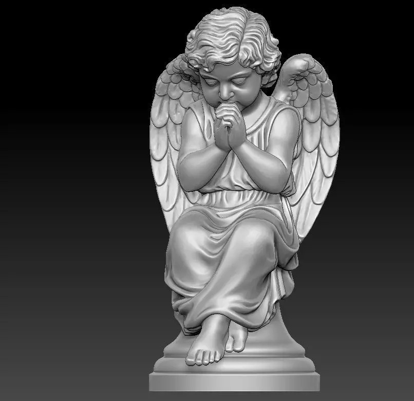 ANGEL STATUE 3D print model