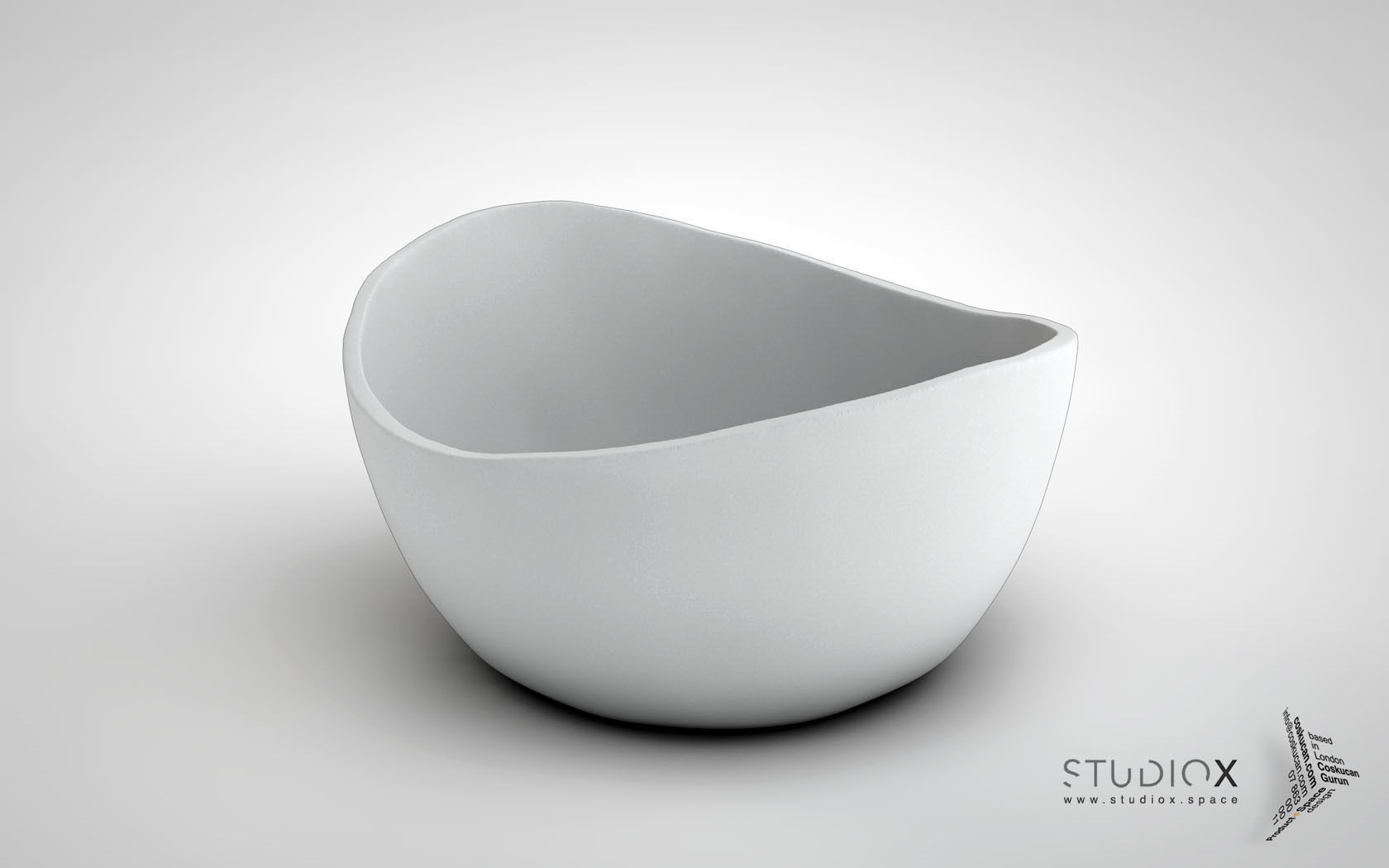 ELEMENTs RUSTIC BOWL - MEDIUM 3D print model_2