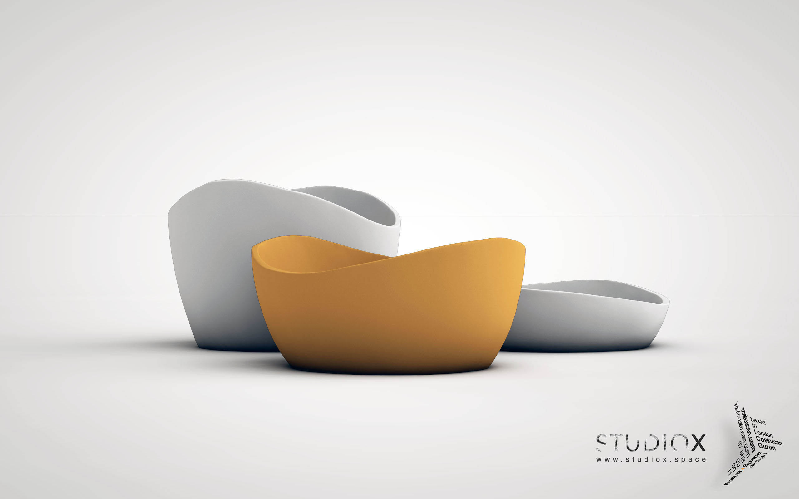 ELEMENTs RUSTIC BOWL - MEDIUM 3D print model_1