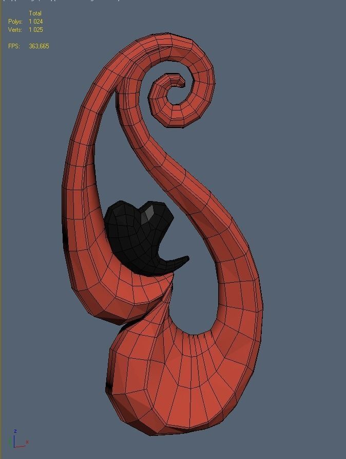 Black Heart m4 P 3D print model_7