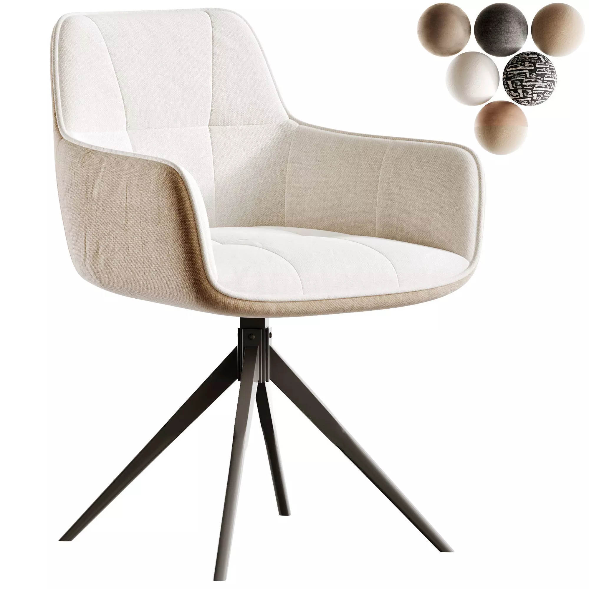 Alba Chair By StoolGroup Low-poly 3D model