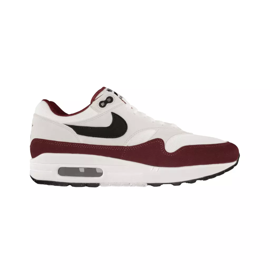 Nike Air Max 1 Dark Red Low-poly 3D model
