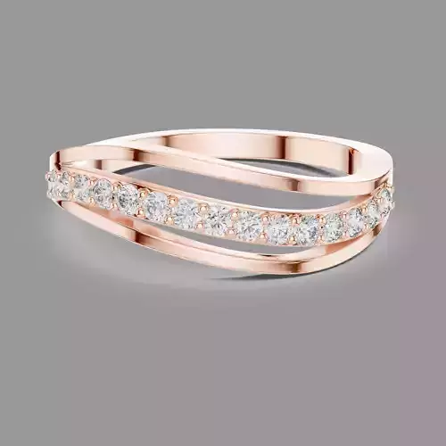 Italian Diamond Ring  