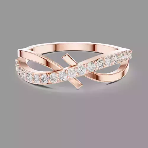 Italian Diamond Ring  