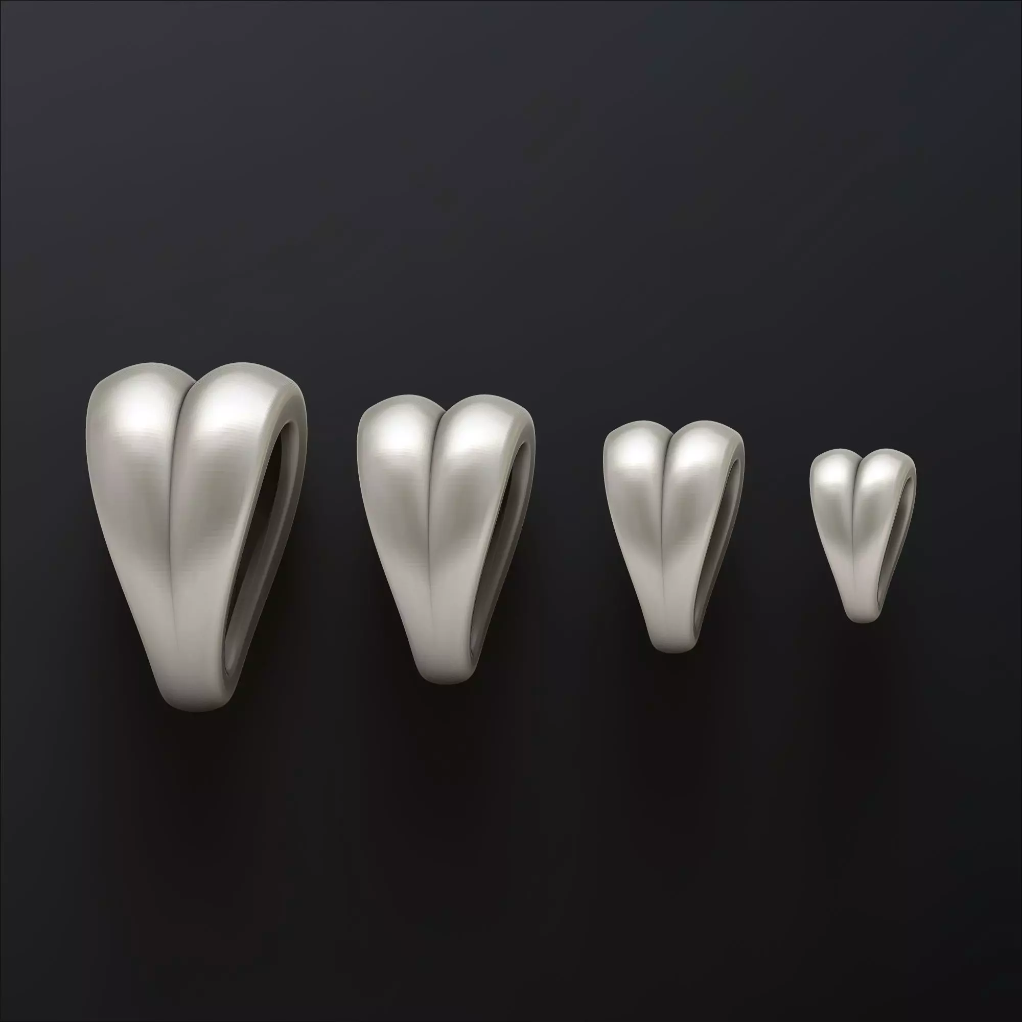 Jewelry Bail v2 3D print model