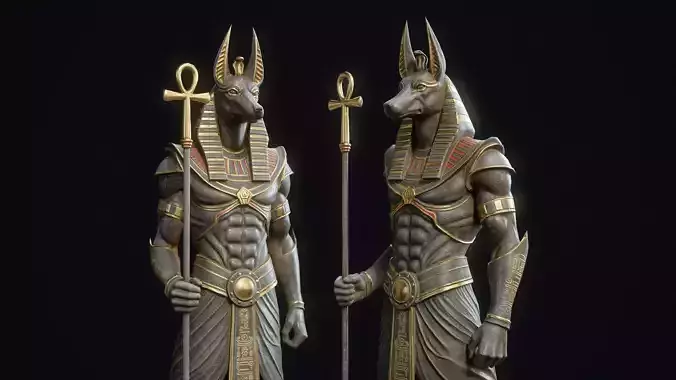 Egyptian Statue Anubis
