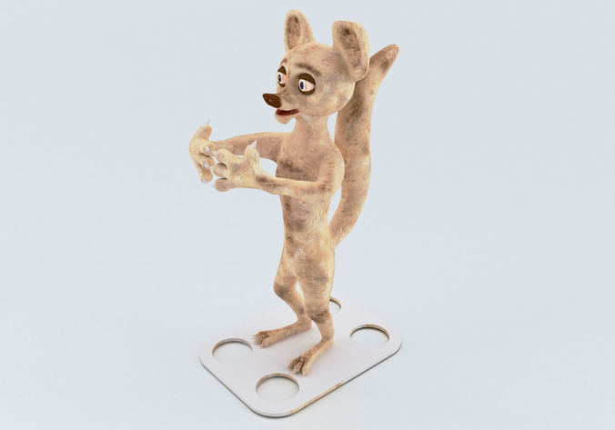 Possum Toothbrush Holder 3D print model