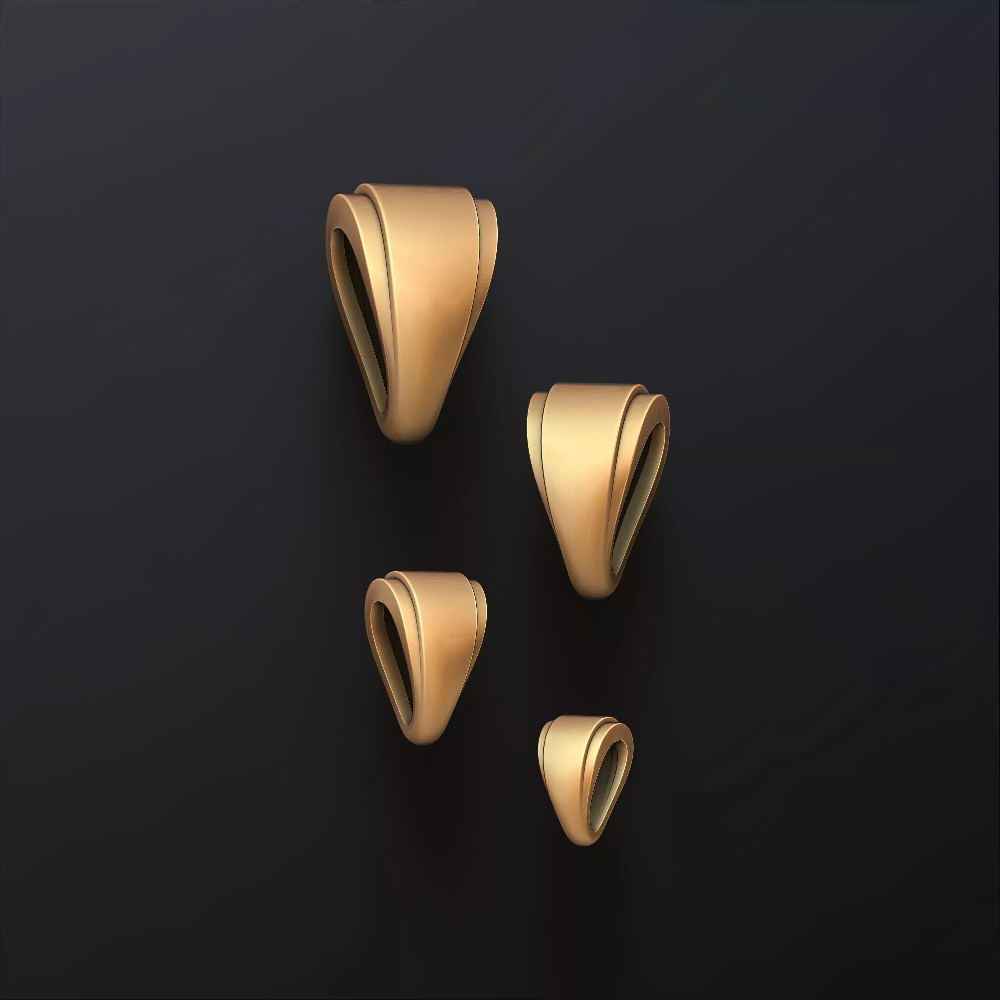 Jewelry Bail v7 3D print model