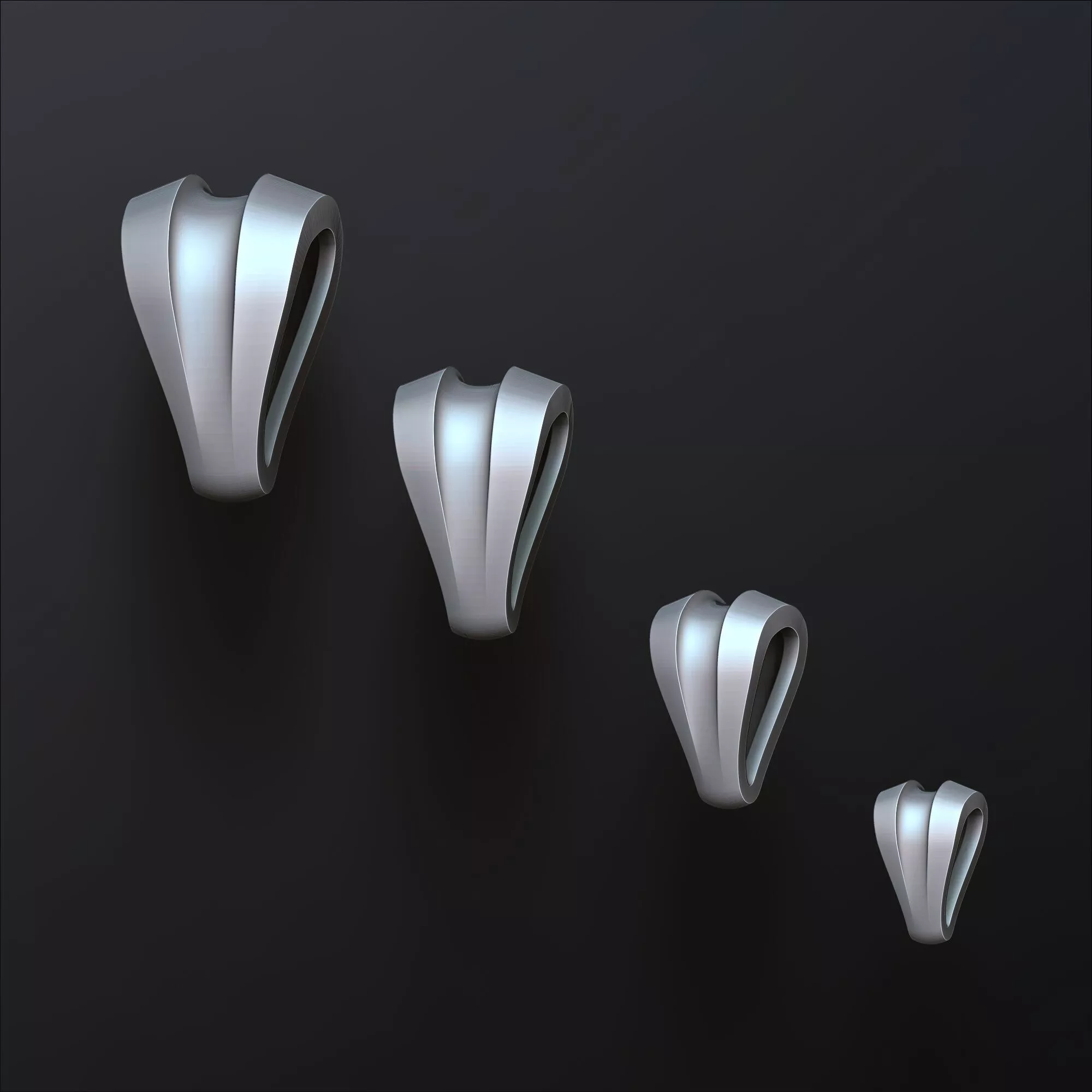 Jewelry Bail v10 3D print model