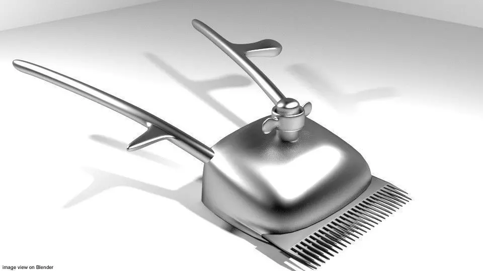 Barber Equipment - Clipper 3D model