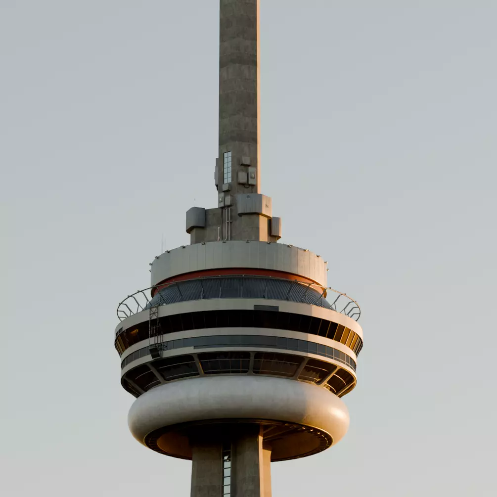 Toronto CN Tower 3D Model Low-poly 3D model