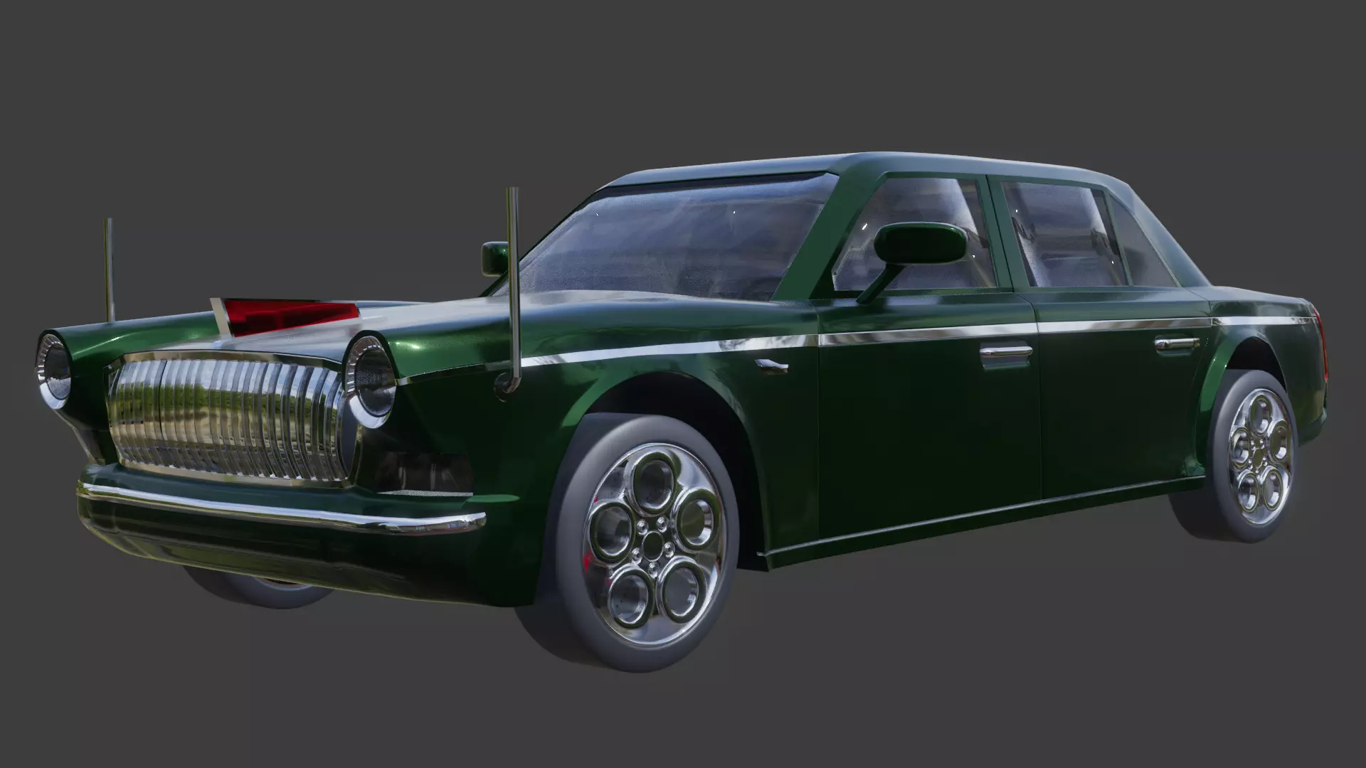 hongqi FAW L5 3D model