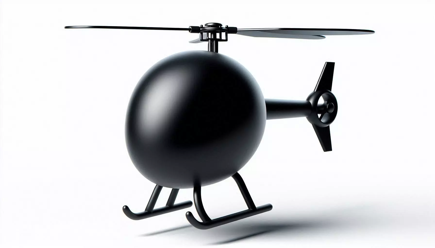 Detailed Military Helicopter 3D Model 3D model