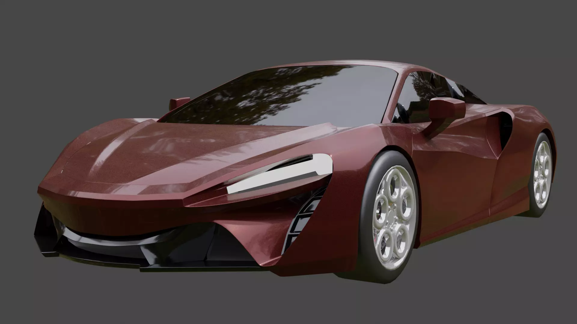 mclaren artura 3D model