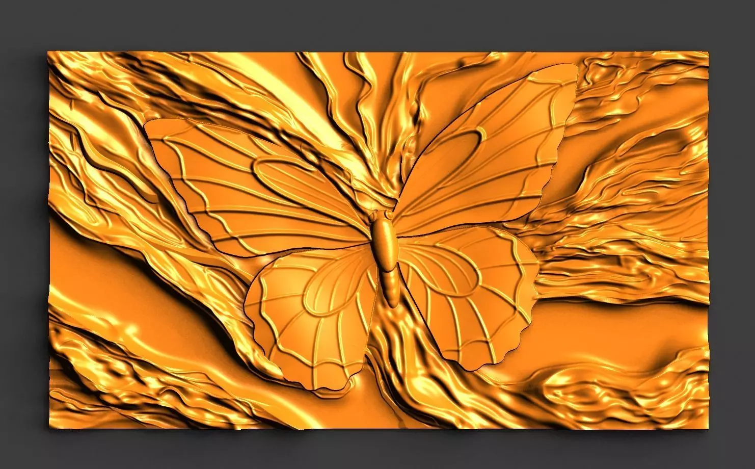Butterfly CNC 3D print model