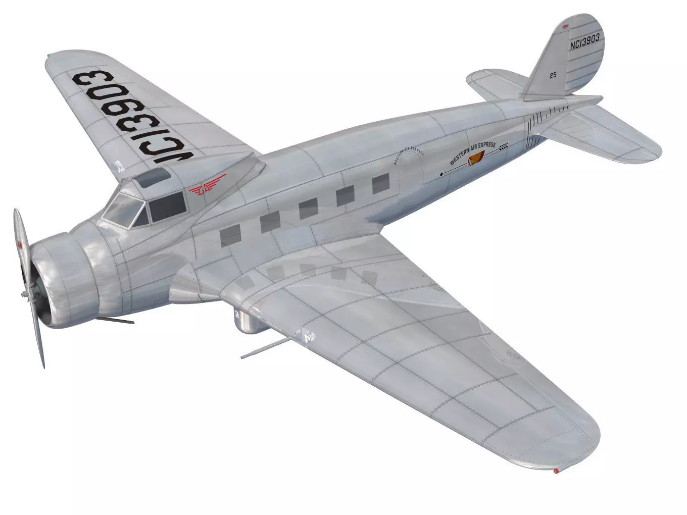 General Aviation GA-43 3D model