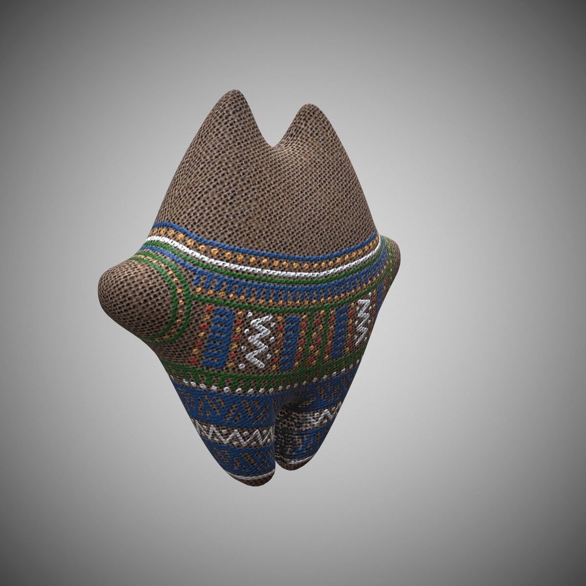 Cat Toy PBR Low-poly 3D model_3
