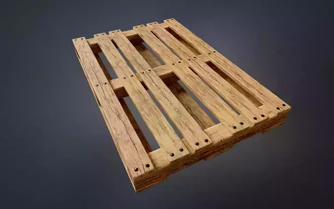 Wooden Pallet PBR