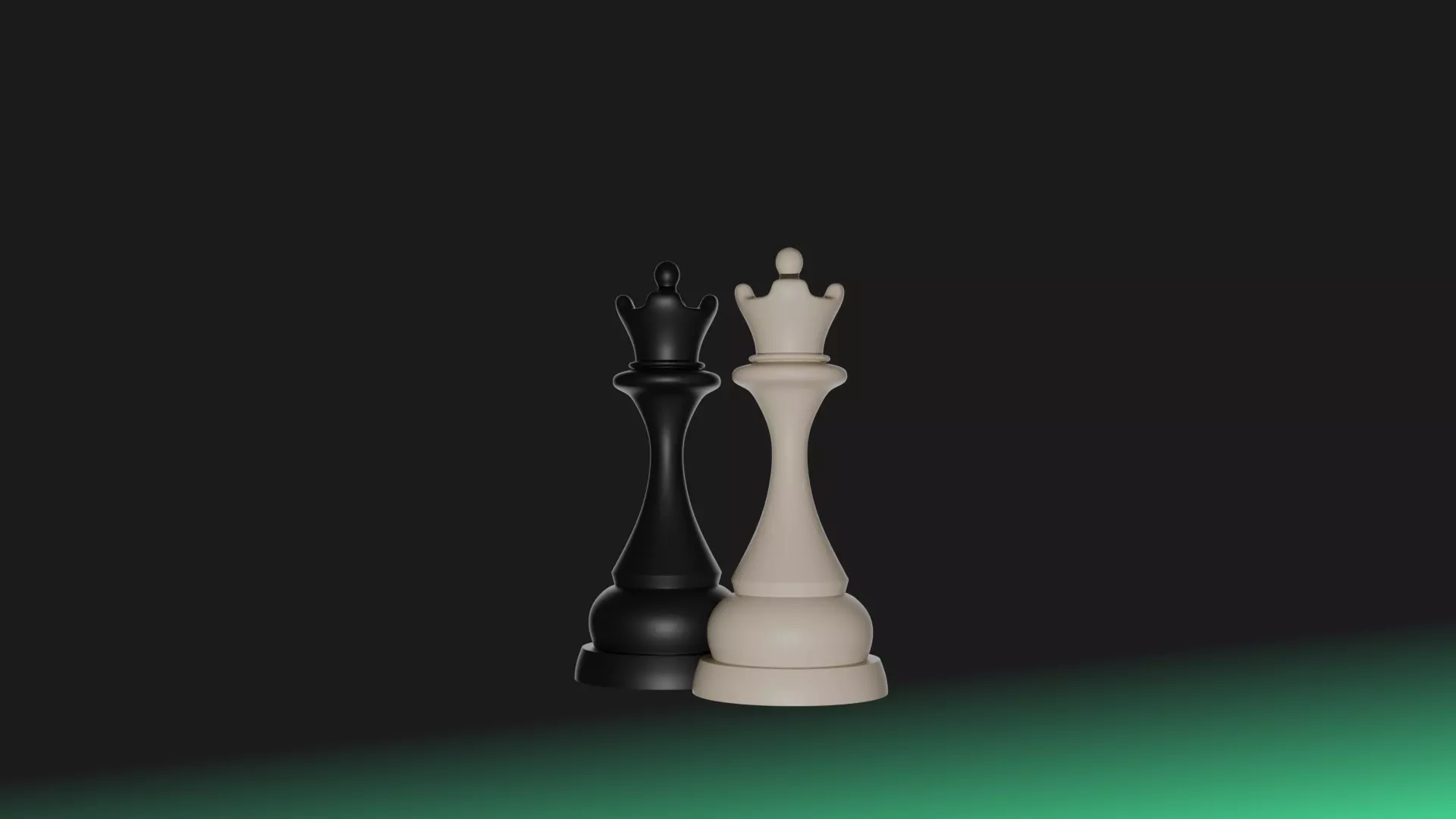 Slick Chess Queen 3D print model