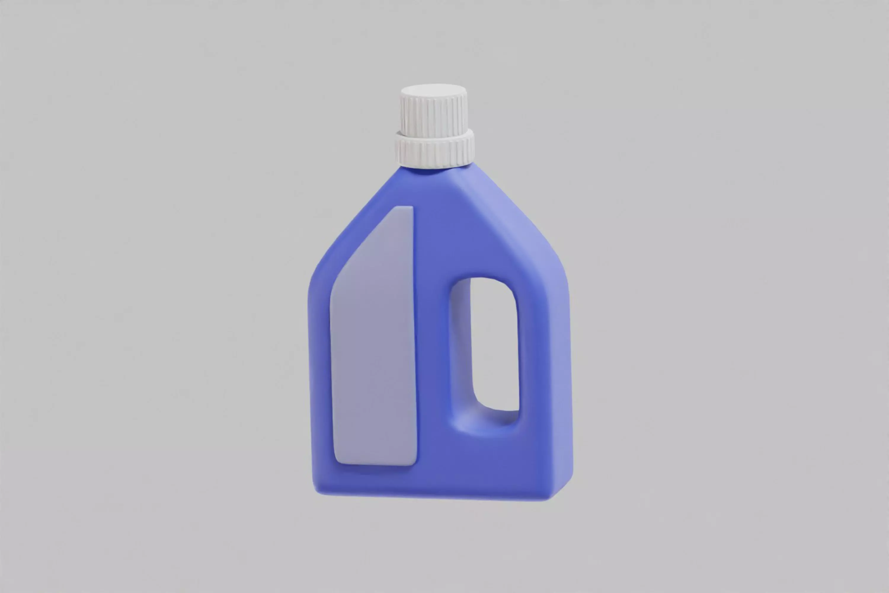 Detergent bottle Free low-poly 3D model