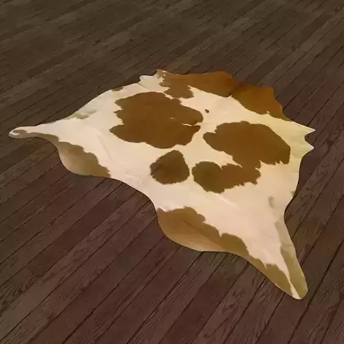 Cowhide rug