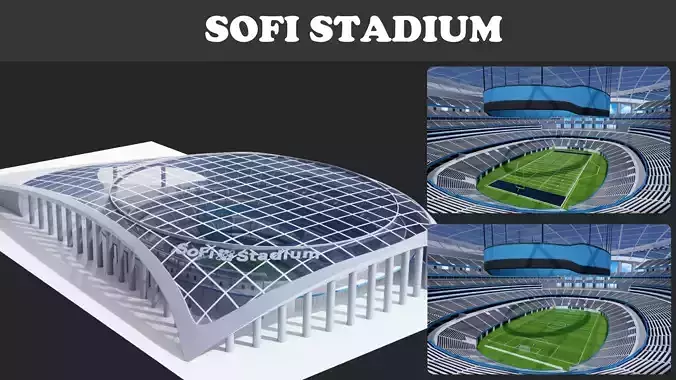 SoFi Stadium 3D