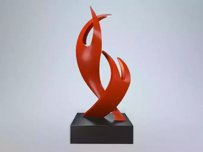 Flame of Love Sculpture P