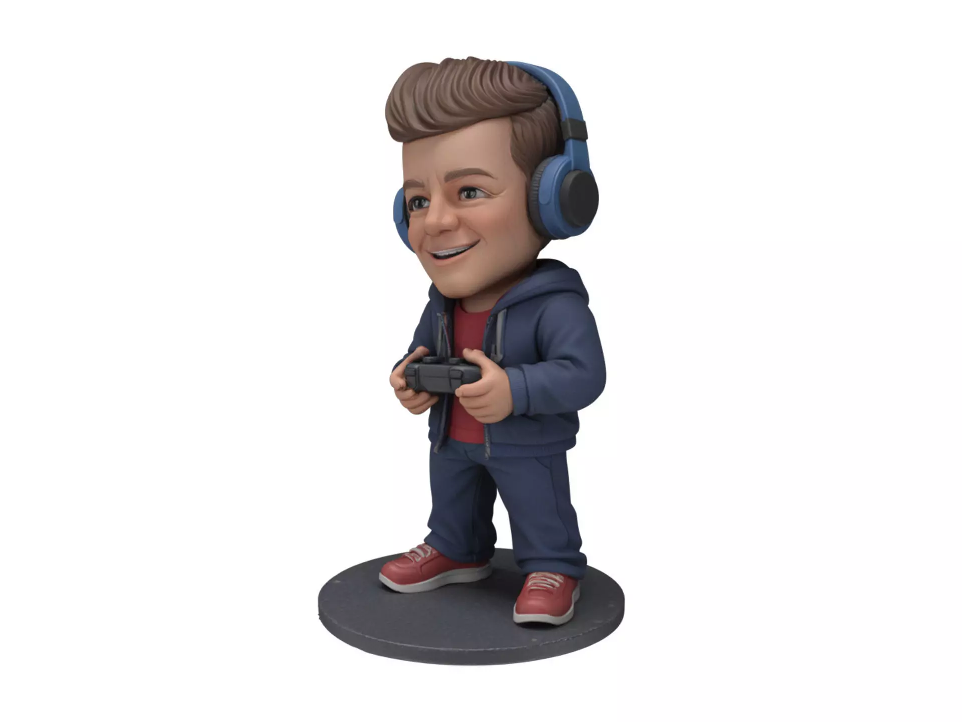 Chibi Style John Fitzgerald Kennedy 3D model