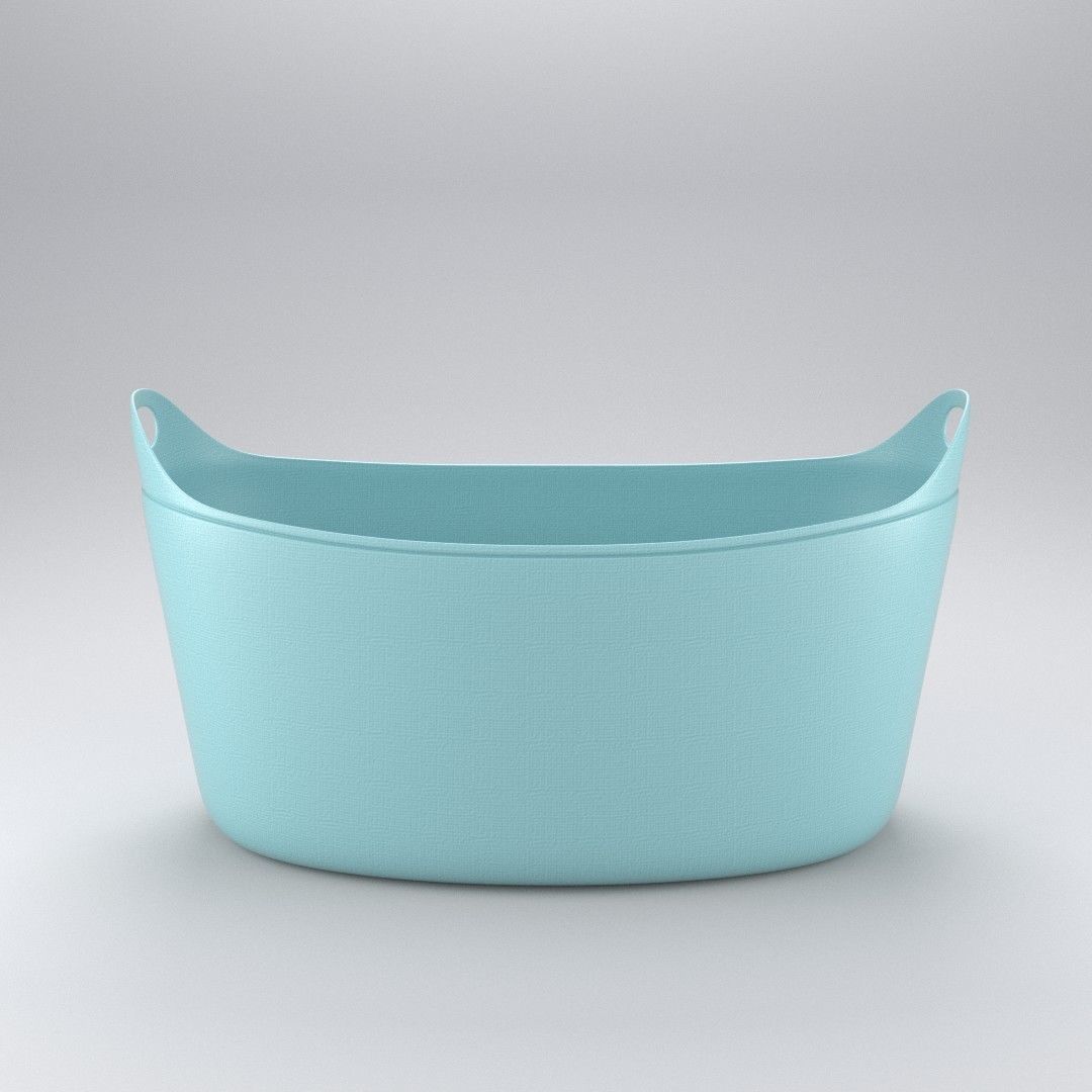 Laundry Basket 3D model_2
