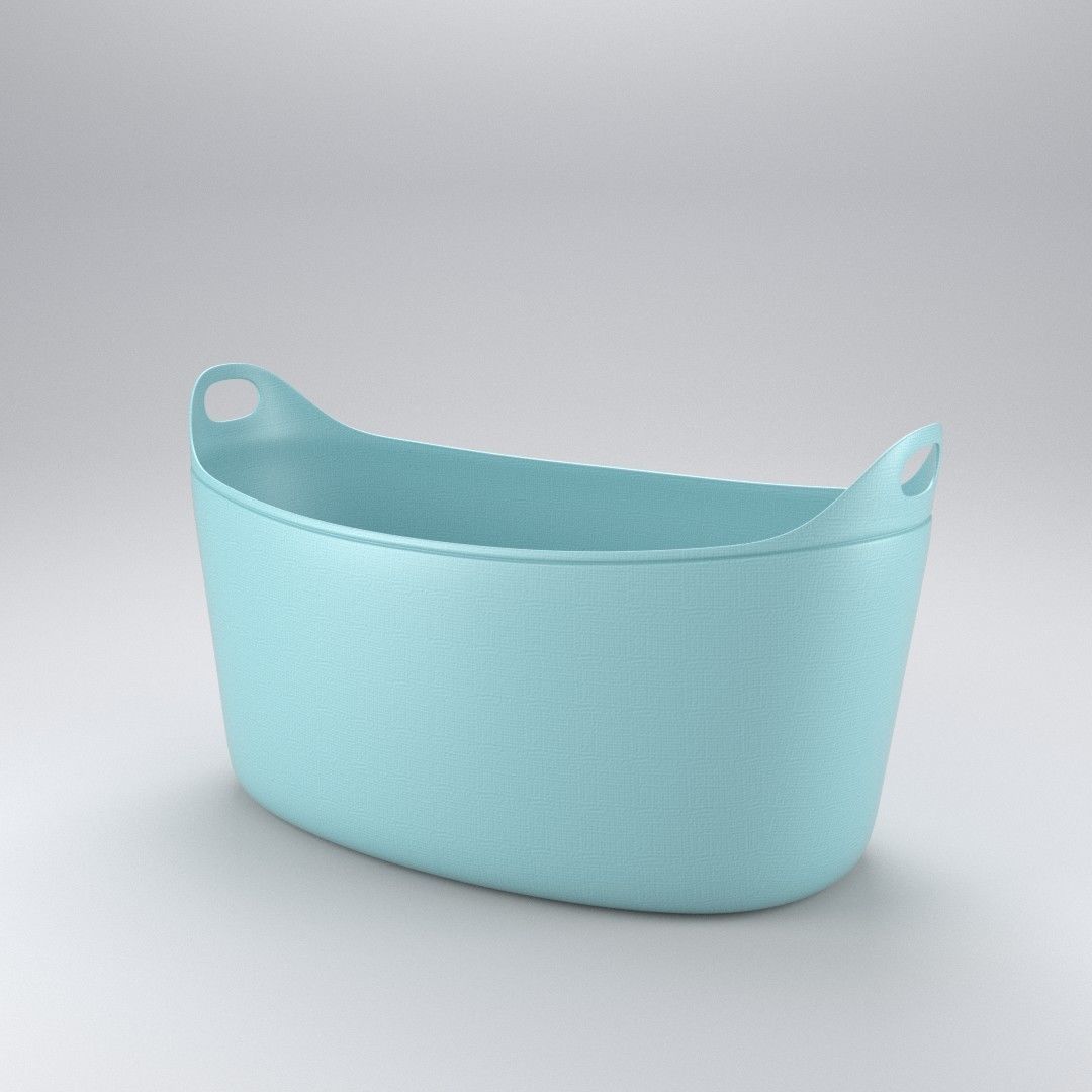 Laundry Basket 3D model_1