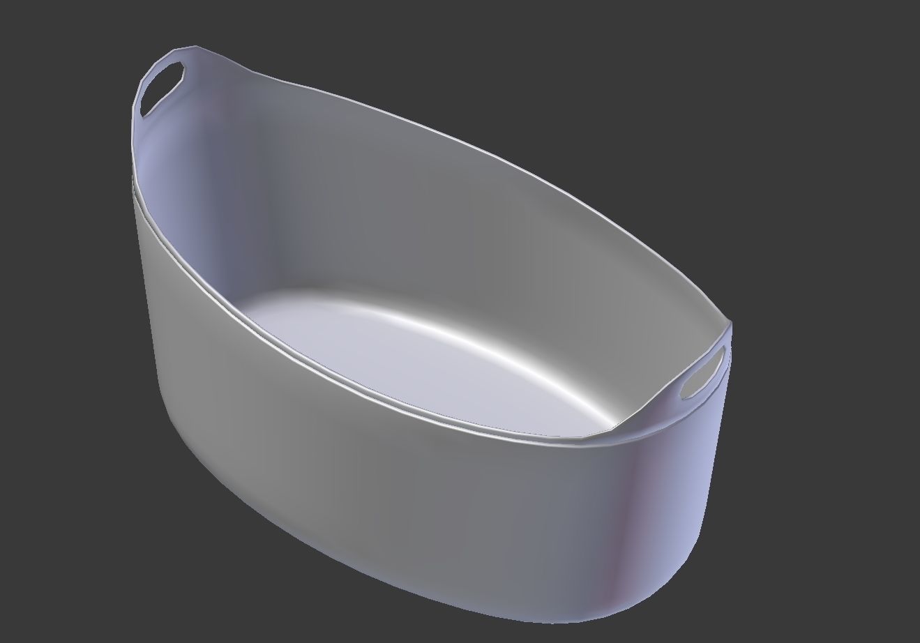 Laundry Basket 3D model_4