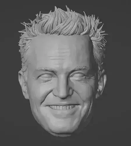 Chandler Bing head - Friends - Matthew Perry