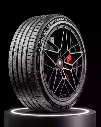 MICHELIN Pilot Sport 5 energy 265 40 R21 3D model 6