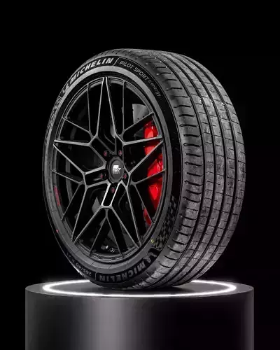 MICHELIN Pilot Sport 5 energy 265 40 R21 3D model