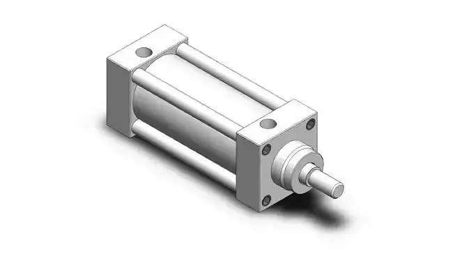 63x75 ISO15552 Pneumatic Cylinder Bore 63mm Stroke 75mm