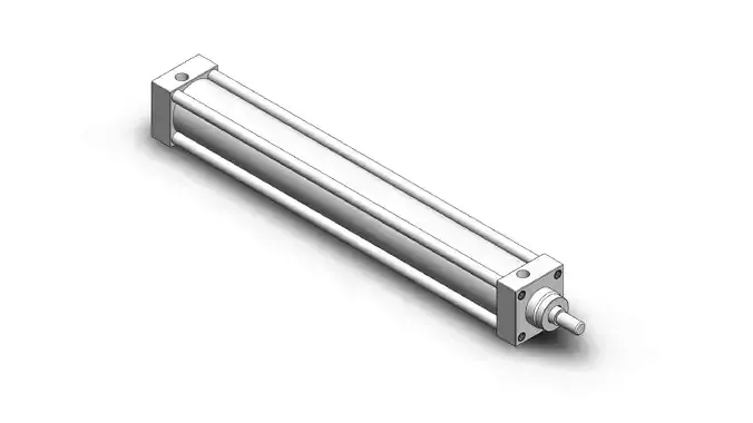 63x450 ISO15552 Pneumatic Cylinder Bore 63mm Stroke 450mm