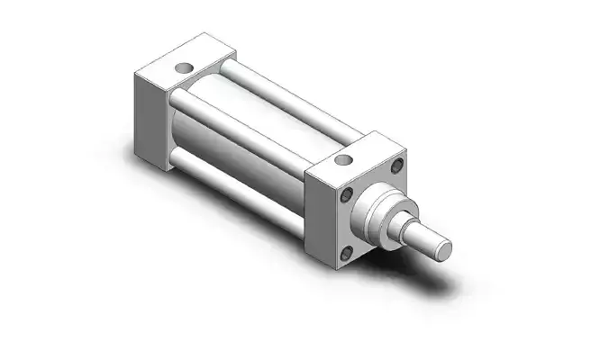 50x80 ISO15552 Pneumatic Cylinder Bore 50mm Stroke 80mm