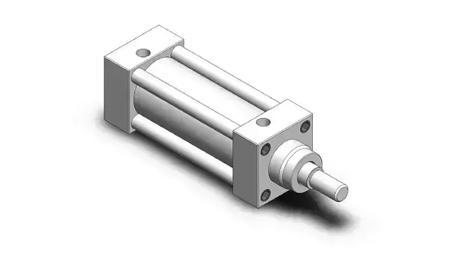50x75 ISO15552 Pneumatic Cylinder Bore 50mm Stroke 75mm