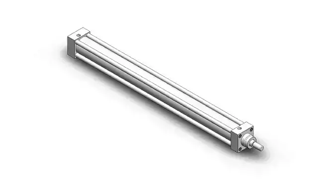 50x600 ISO15552 Pneumatic Cylinder Bore 50mm Stroke 600mm