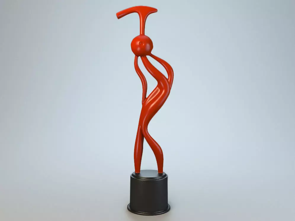 Sculpture Harlequin P 3D print model_0