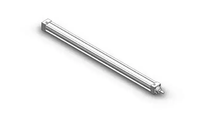 40x800 ISO15552 Pneumatic Cylinder Bore 40mm Stroke 800mm