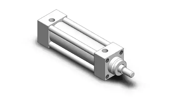 40x80 ISO15552 Pneumatic Cylinder Bore 40mm Stroke 80mm