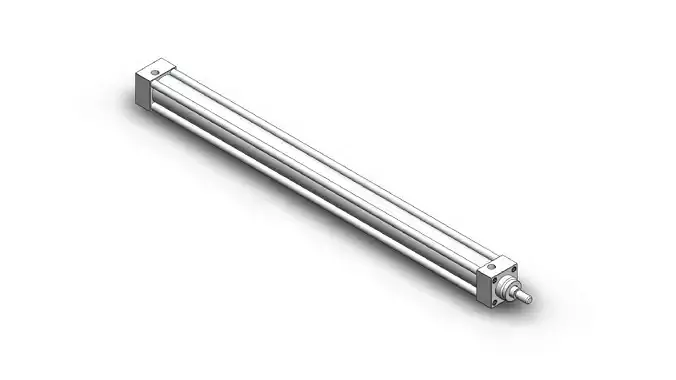 40x600 ISO15552 Pneumatic Cylinder Bore 40mm Stroke 600mm