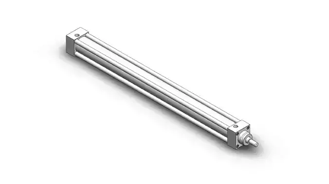 40x500 ISO15552 Pneumatic Cylinder Bore 40mm Stroke 500mm