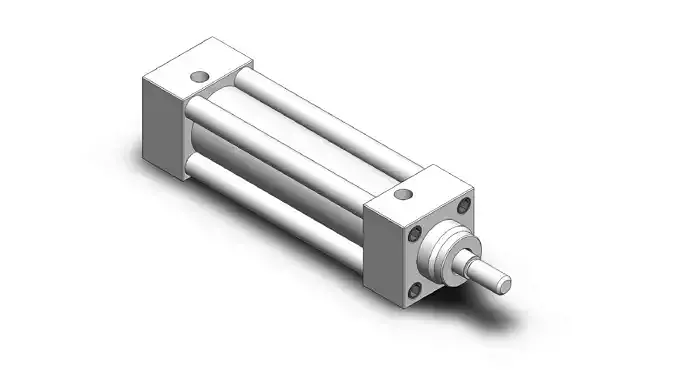 32x80 ISO 15552 Pneumatic Cylinder Bore 32mm Stroke 80mm