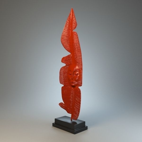 Sculpture poet s soul P 3D print model_2