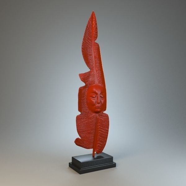 Sculpture poet s soul P 3D print model_1